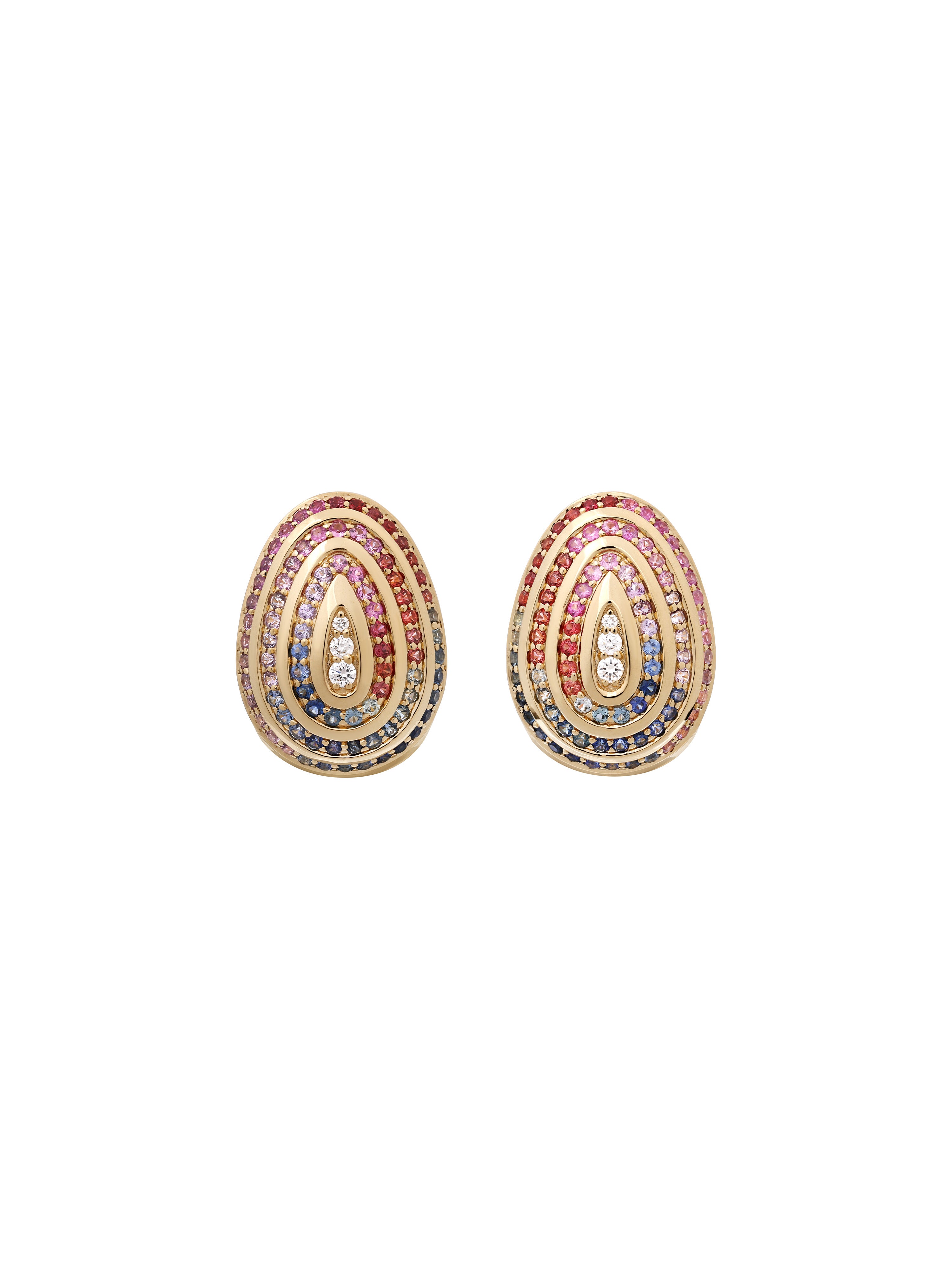 Cosmic Egg Confetti Orbit Earrings