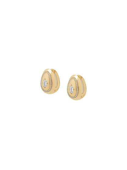 Cosmic Egg Diamond Earrings