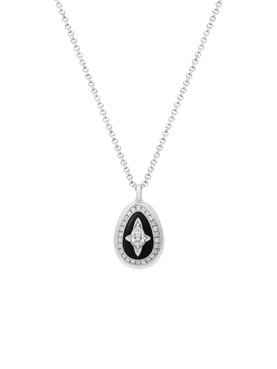 Cosmic Egg Minor Jet Black Pendant