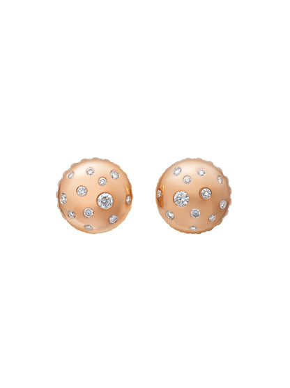 Toadstool Diamond Earrings
