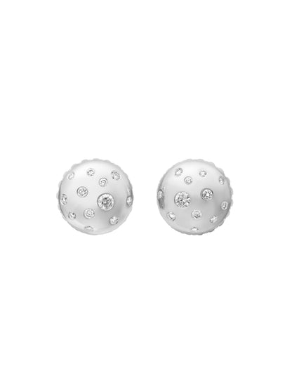 Toadstool Diamond Earrings