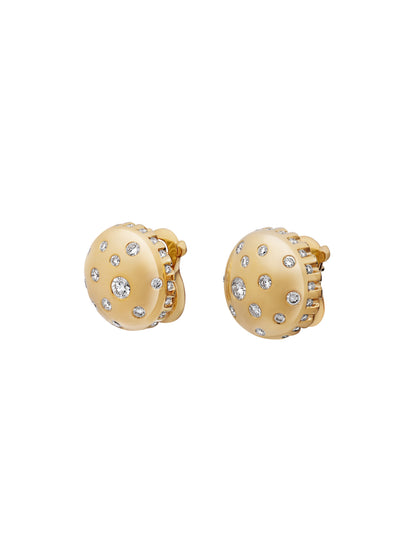 Toadstool Diamond Earrings