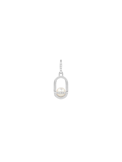 Allegory Pavé Pearl Pendant Drop Earrings