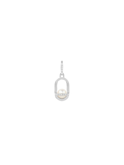 Allegory Pavé Pearl Pendant Drop Earrings