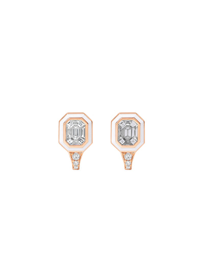 Cabot Bone White Earrings