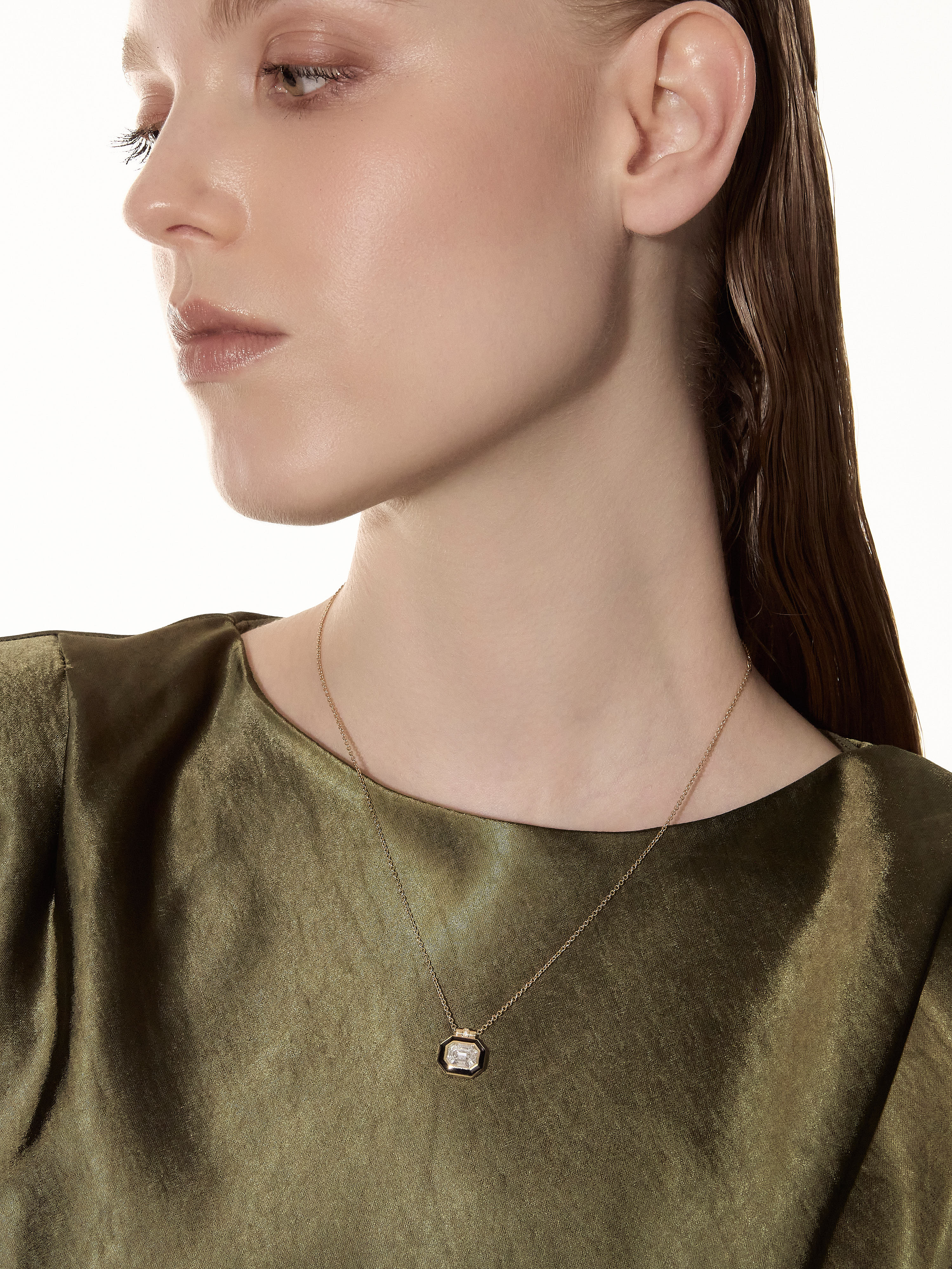 Cabot Jet Black Pendant