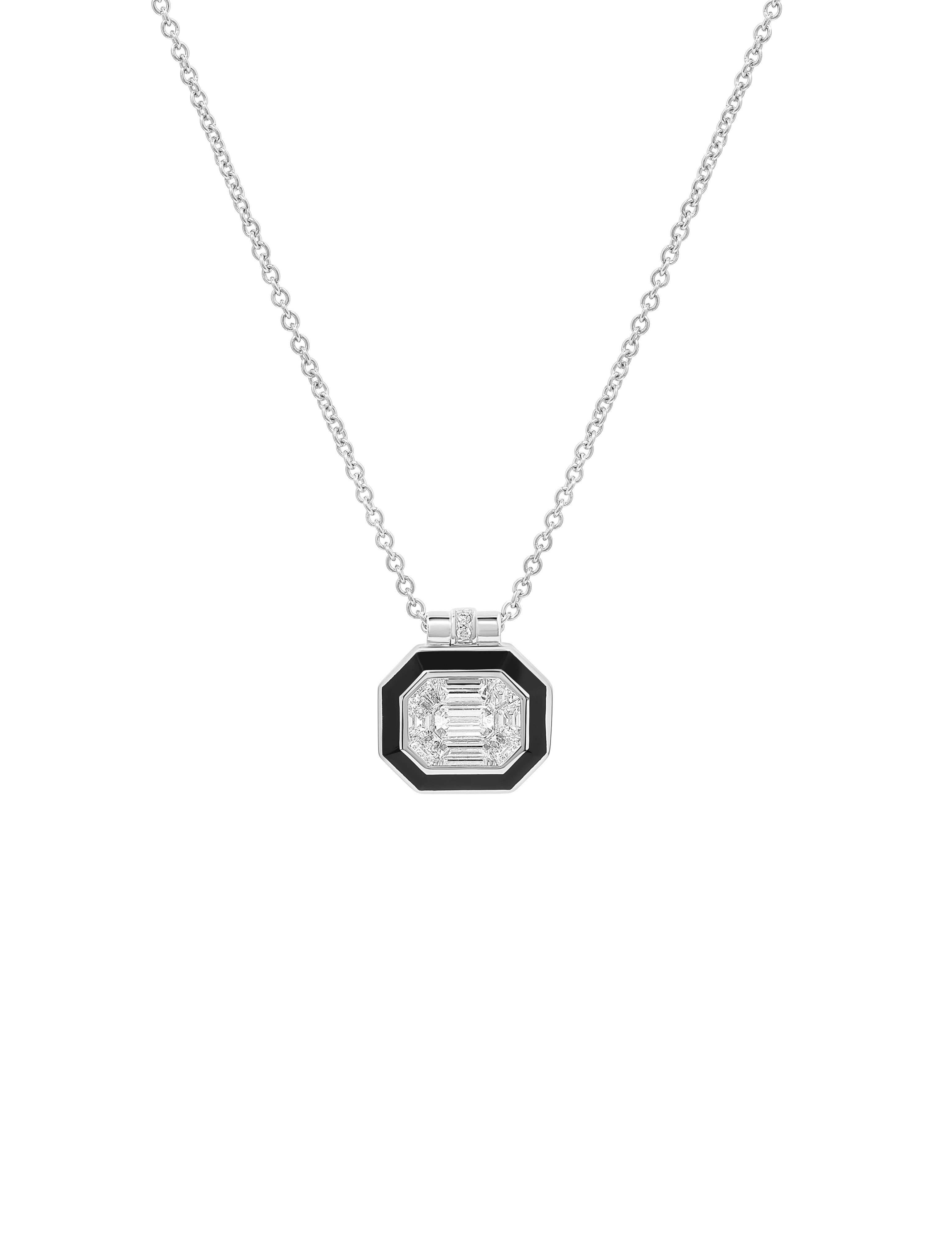 Cabot Jet Black Pendant