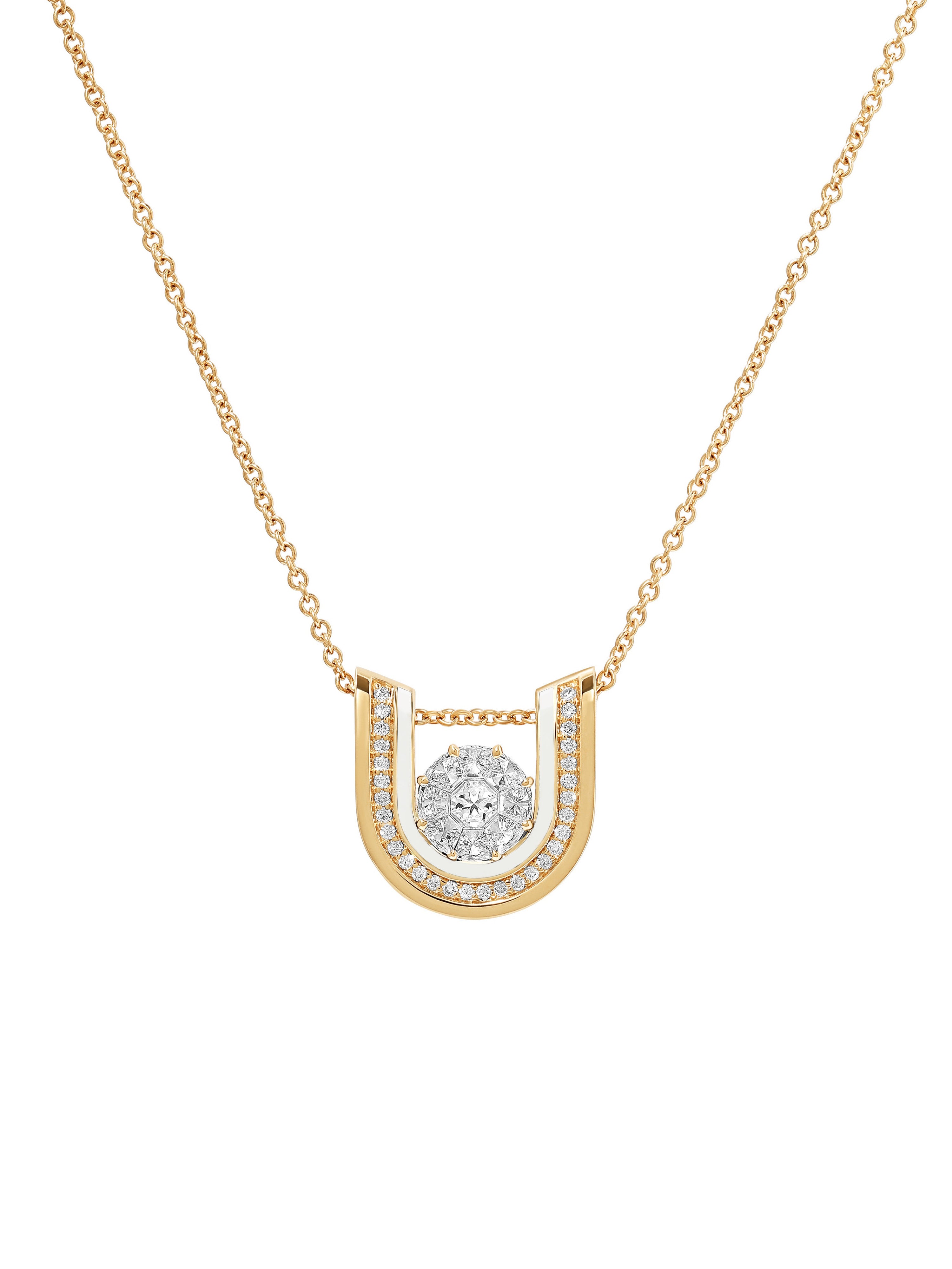 Dias Brilliant Bone White Pendant