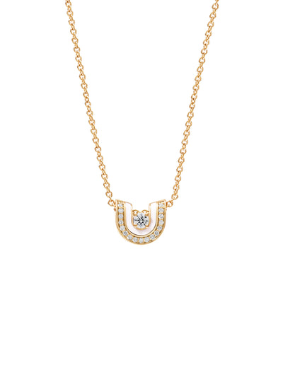 Dias Minor Bone White Pendant