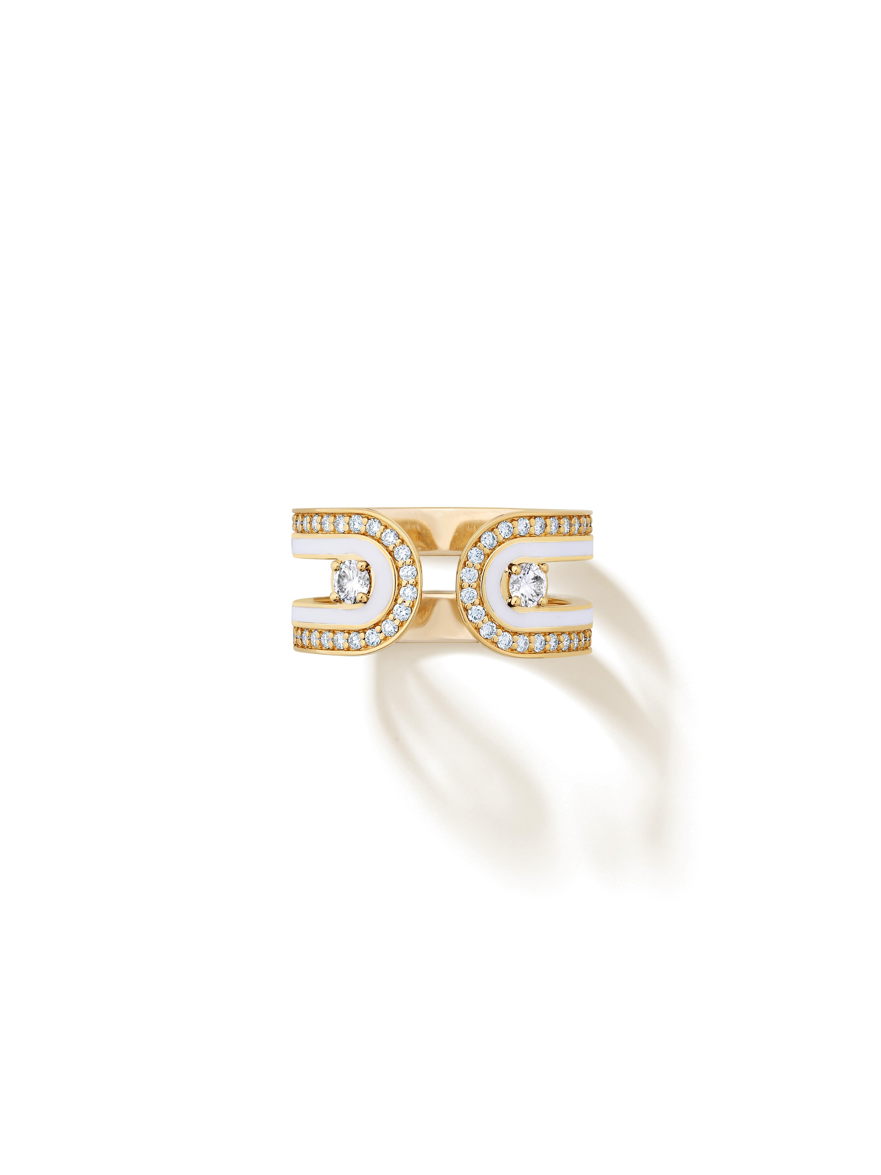 Dias Minor Bone White Ring