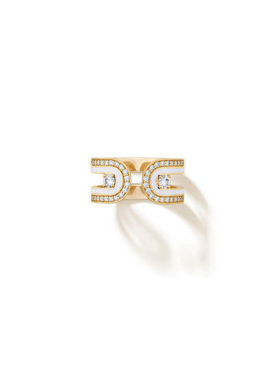 Dias Minor Bone White Ring