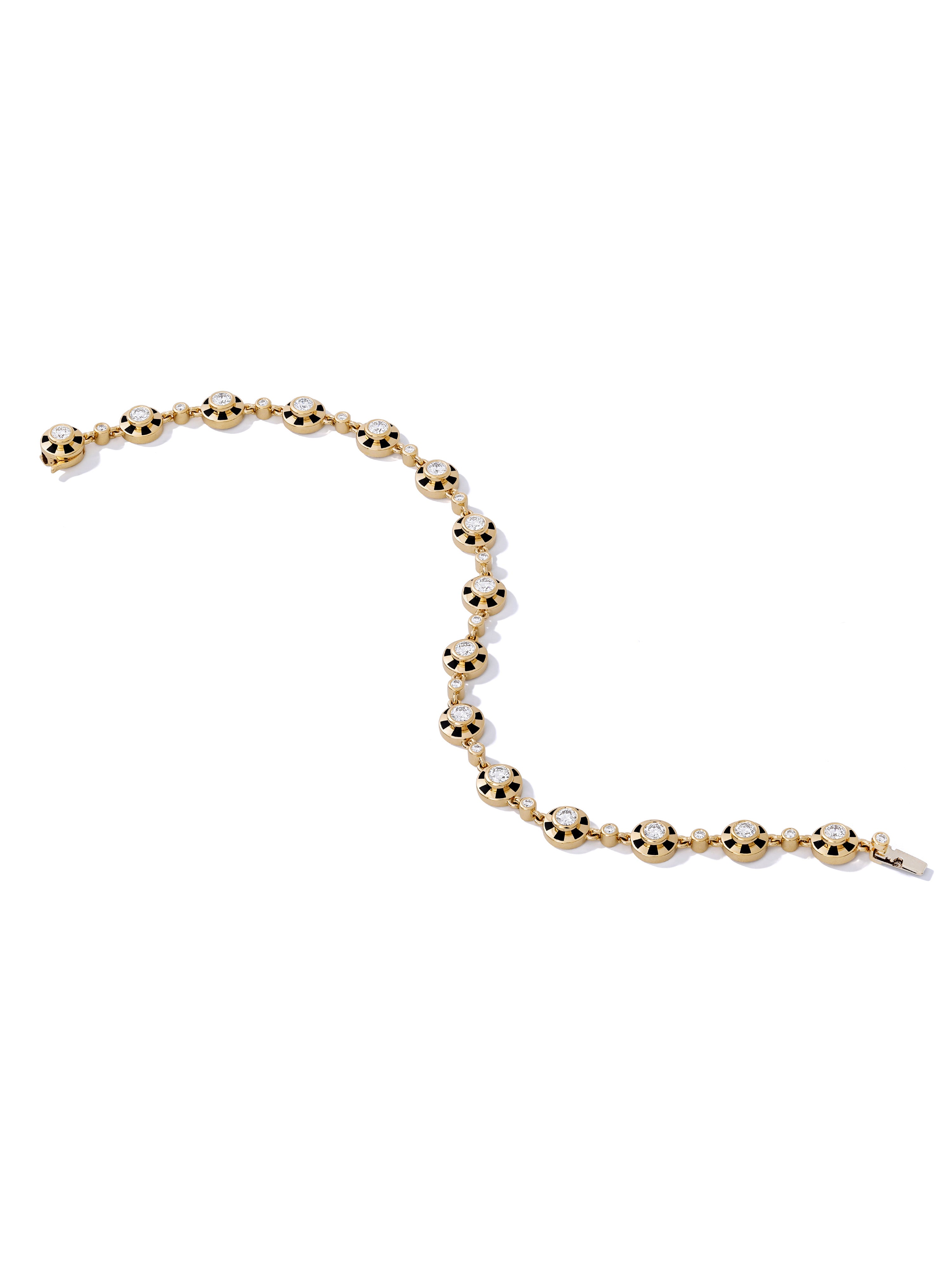 Lorenz Jet Black Bracelet