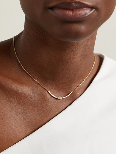 Parameswara Bone White Necklace