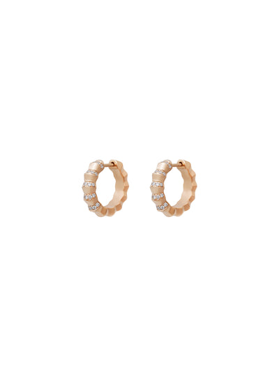 Borsh Minor Pavé Hoop Earrings
