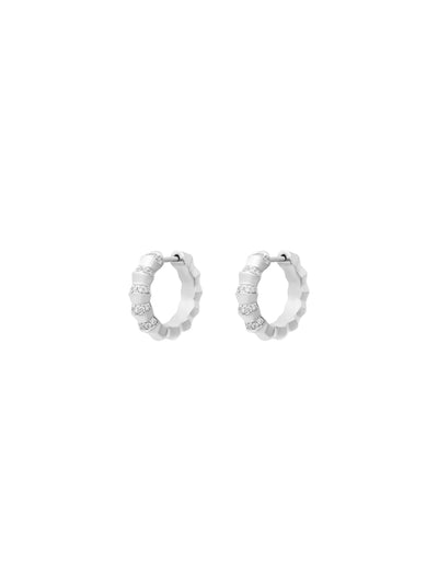 Borsh Minor Pavé Hoop Earrings