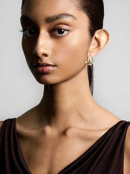 Cosmic Egg Diamond Earrings