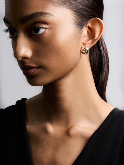Toadstool Diamond Earrings