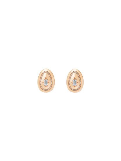 Cosmic Egg Diamond Earrings