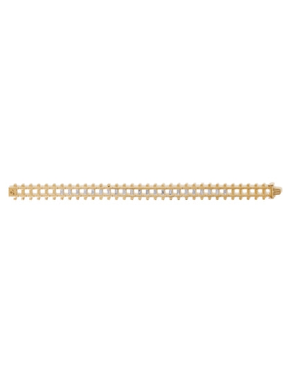 Railroad Diamond Bracelet