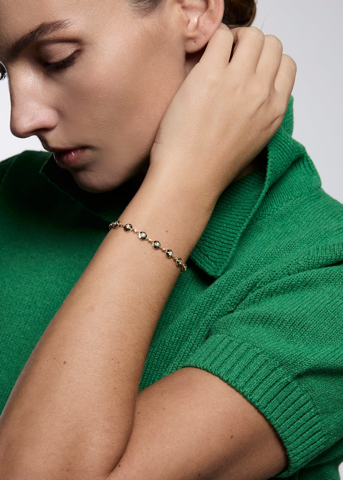 Lorenz Jet Black Station Bracelet