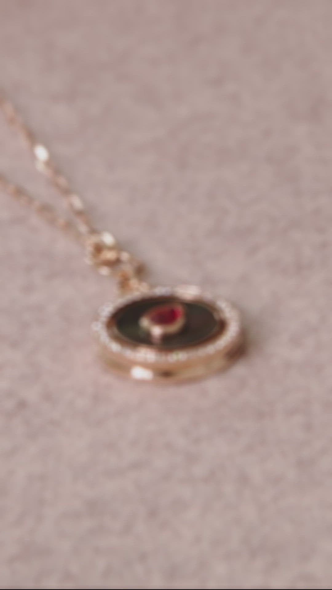 Aebi Blood Moon Necklace