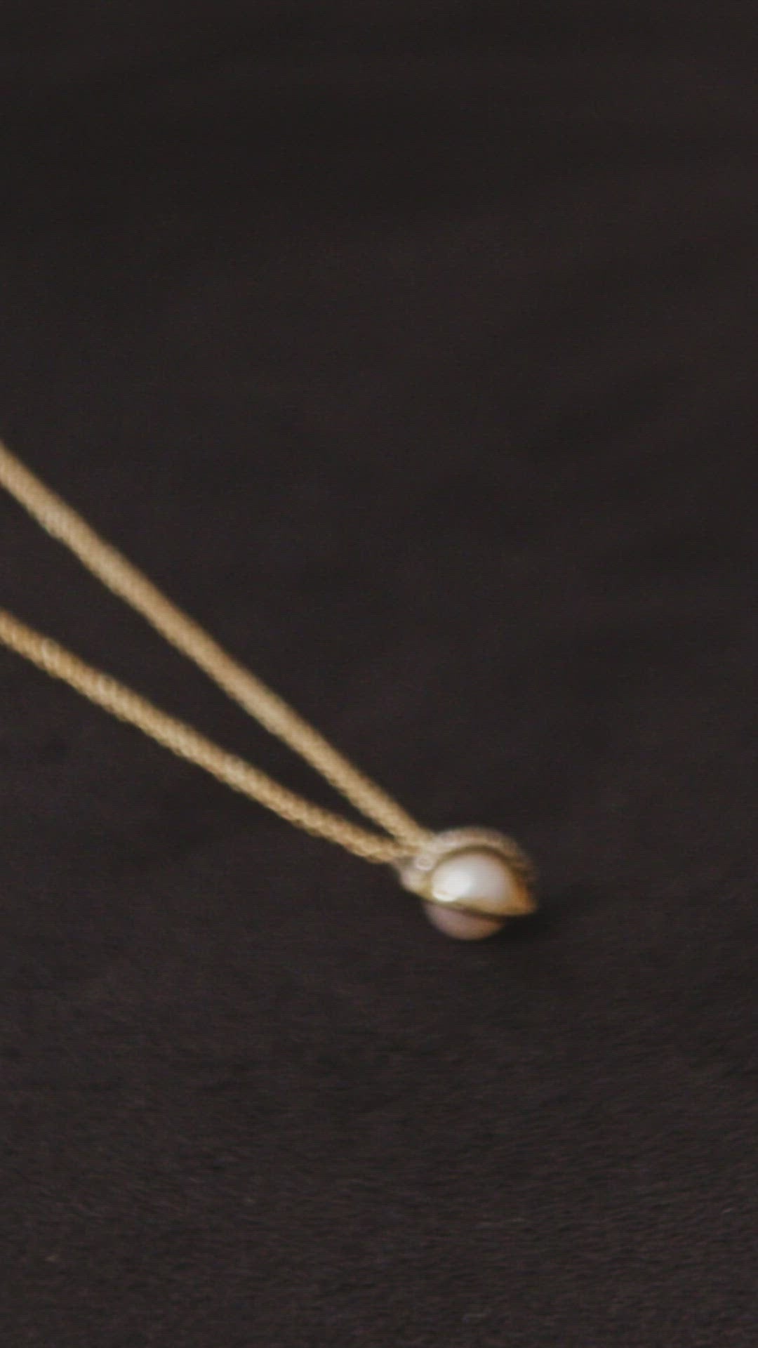 Allegory Pavé Pearl Pendant