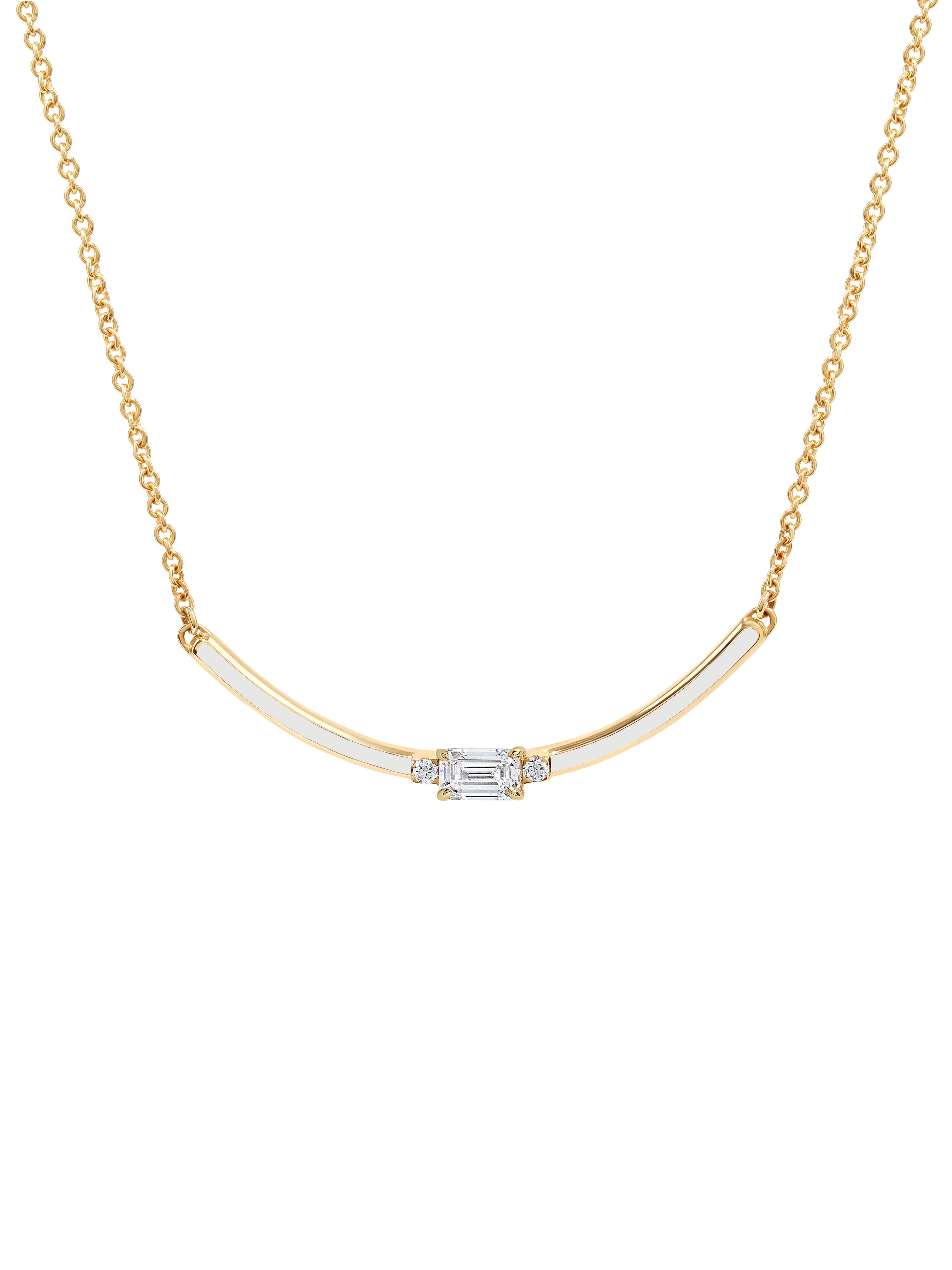 Parameswara Bone White Necklace