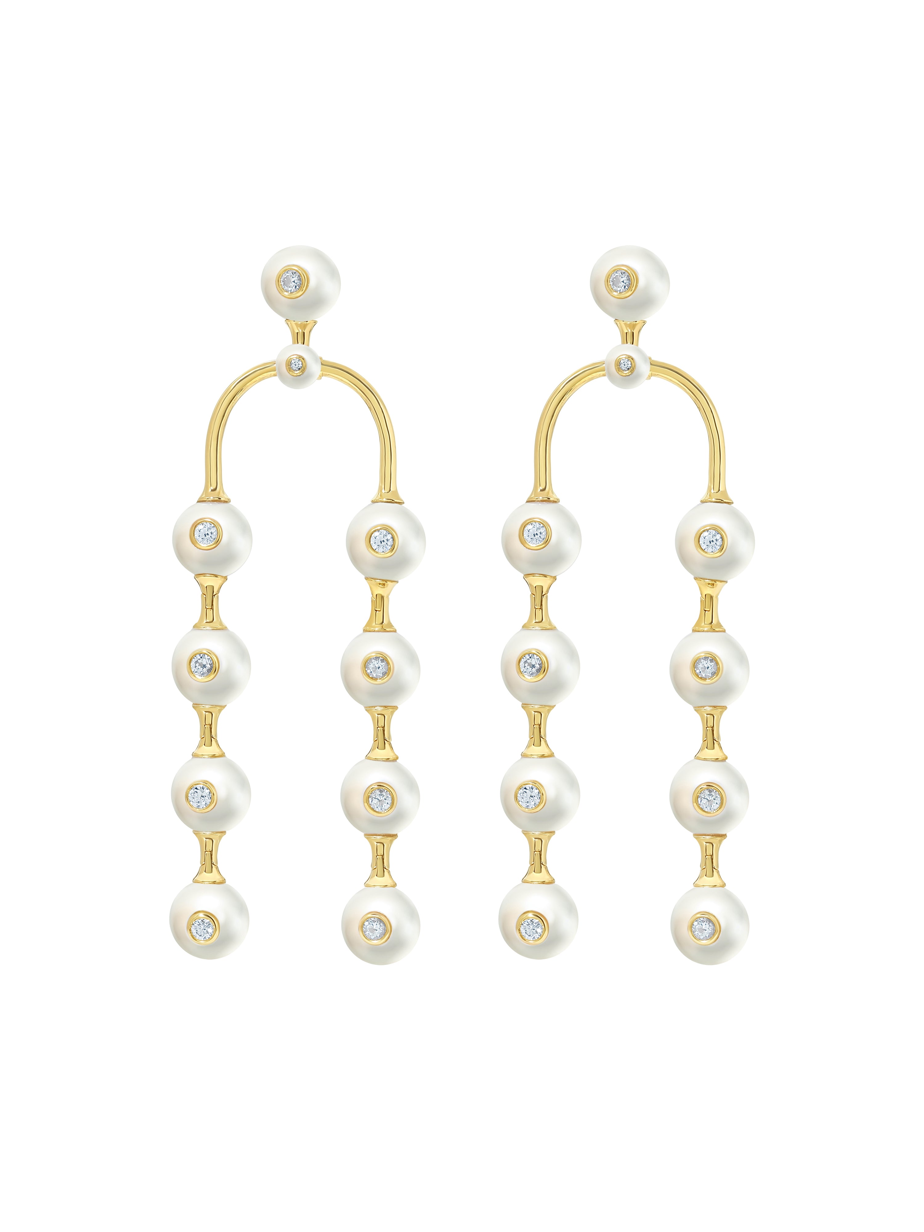 Nemara Grand Pearl Drop Earrings