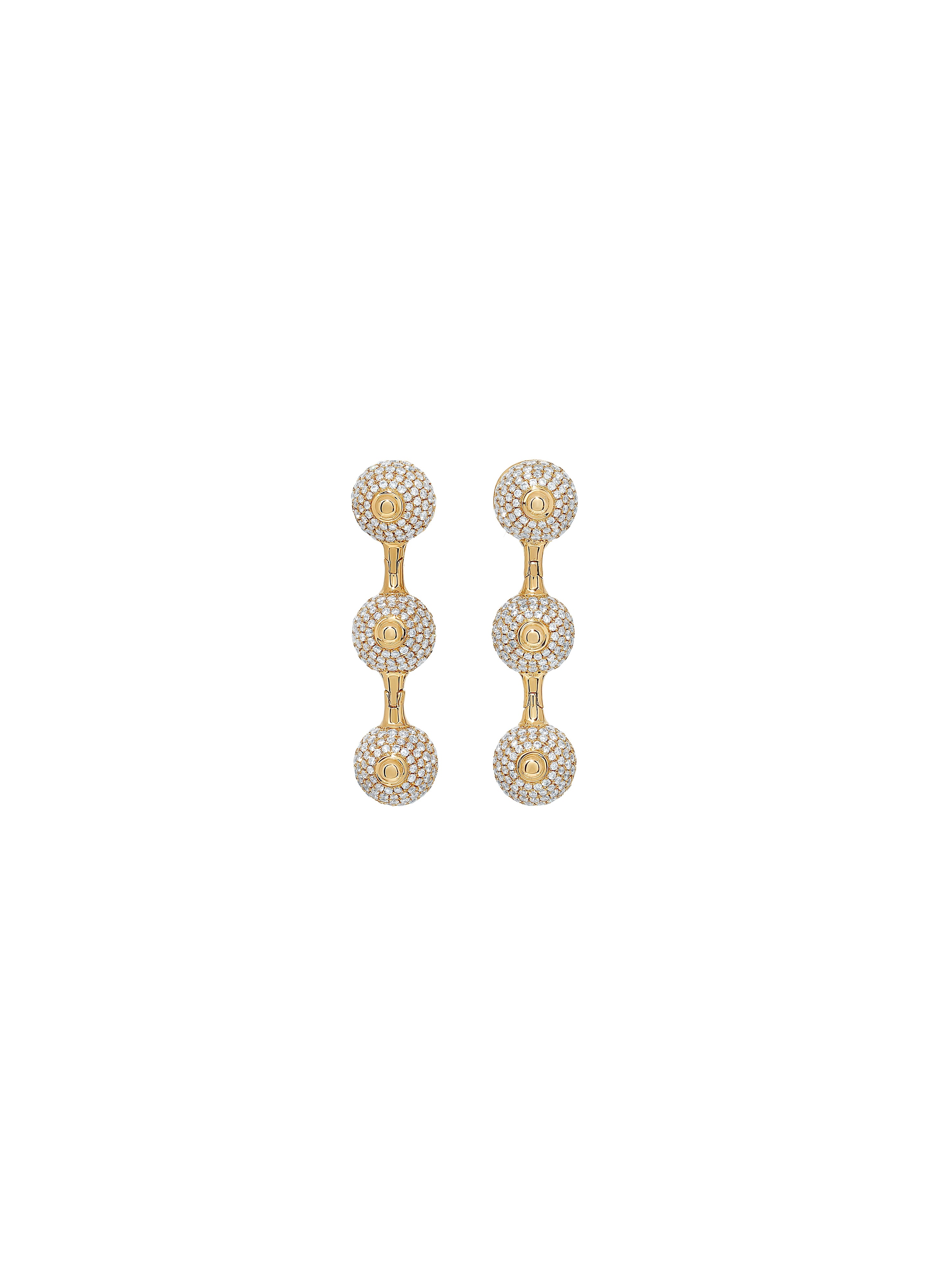 Nemara Pavé Drop Earrings