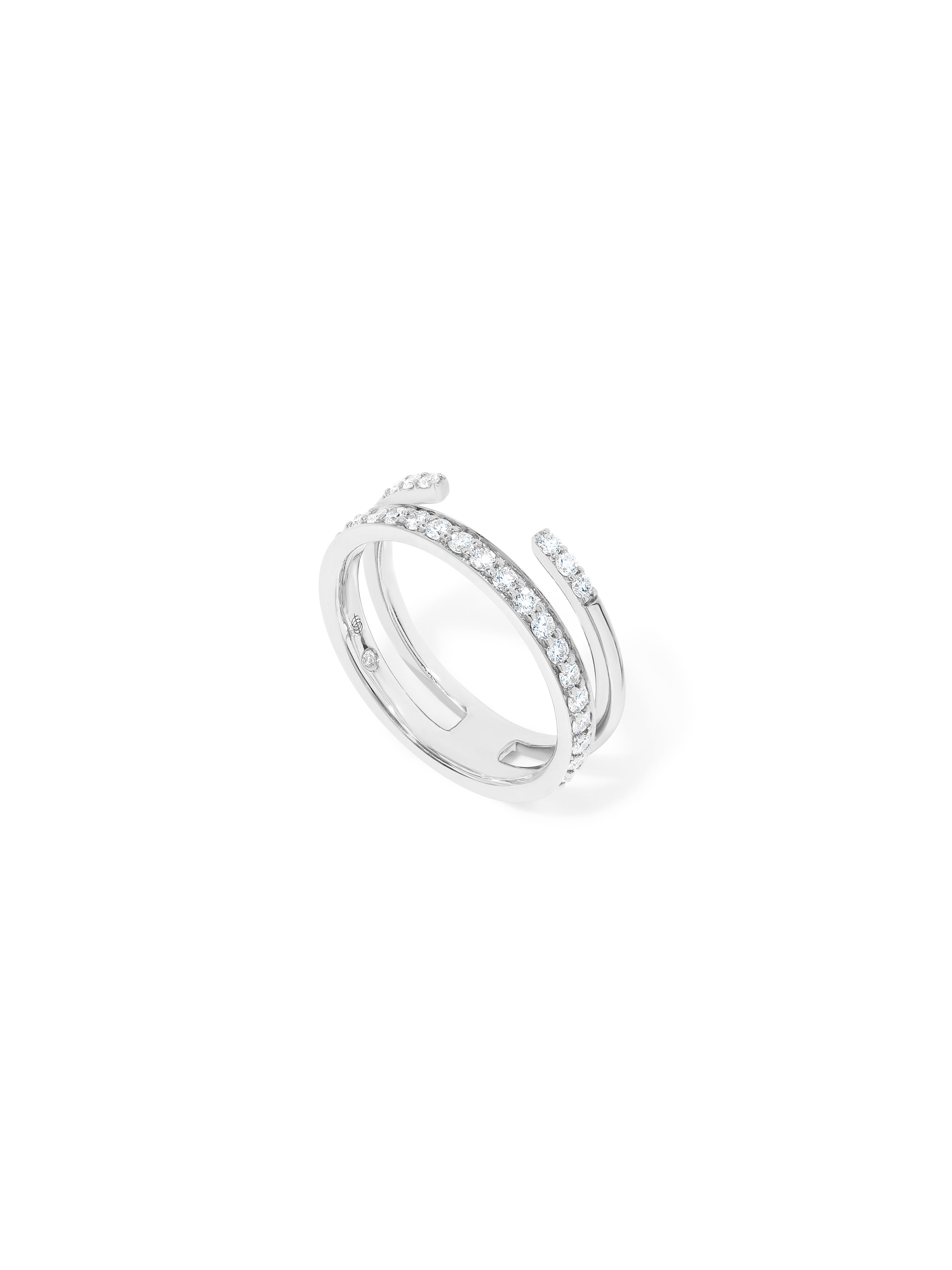 Chelsea Diamond Tip Stacked Ring