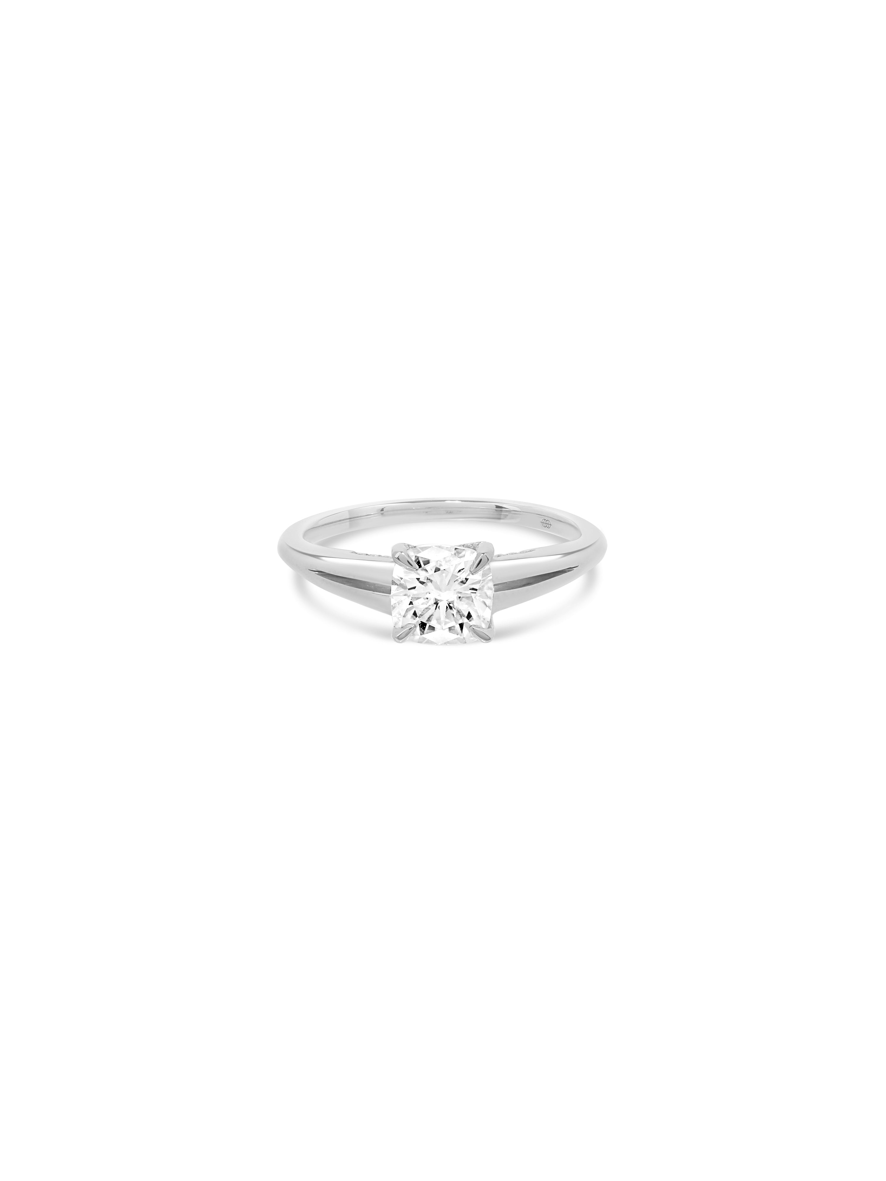 Esquire Cushion Diamond Ring