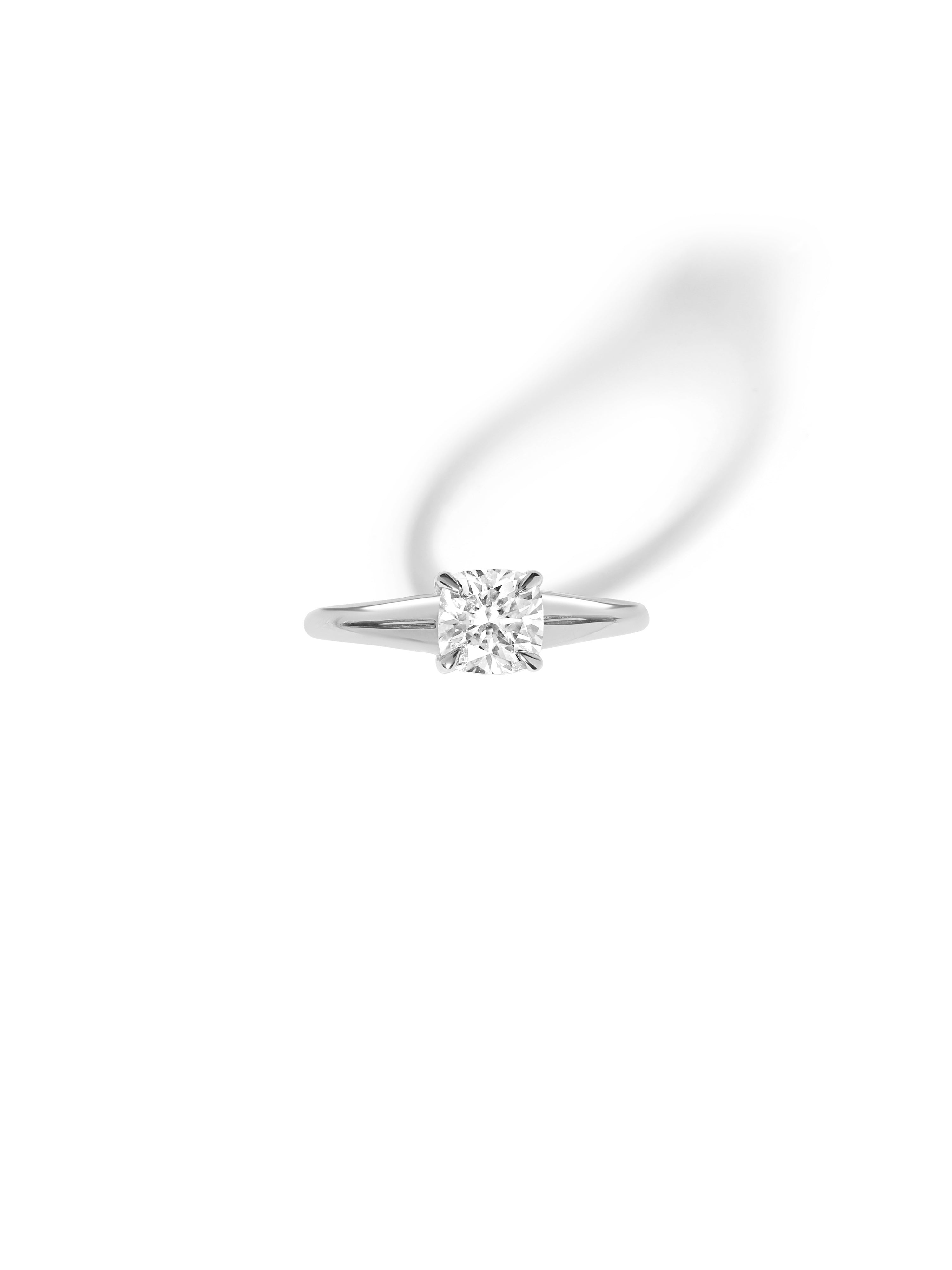 Esquire Cushion Diamond Ring