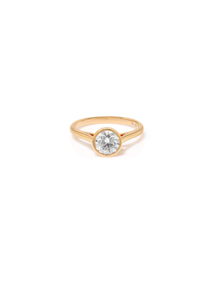 Picot Diamond Ring