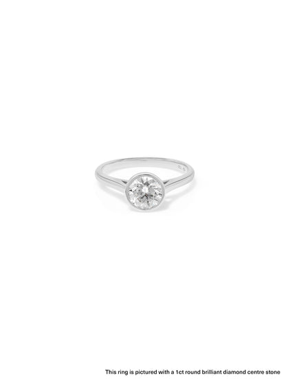 Picot Diamond Ring