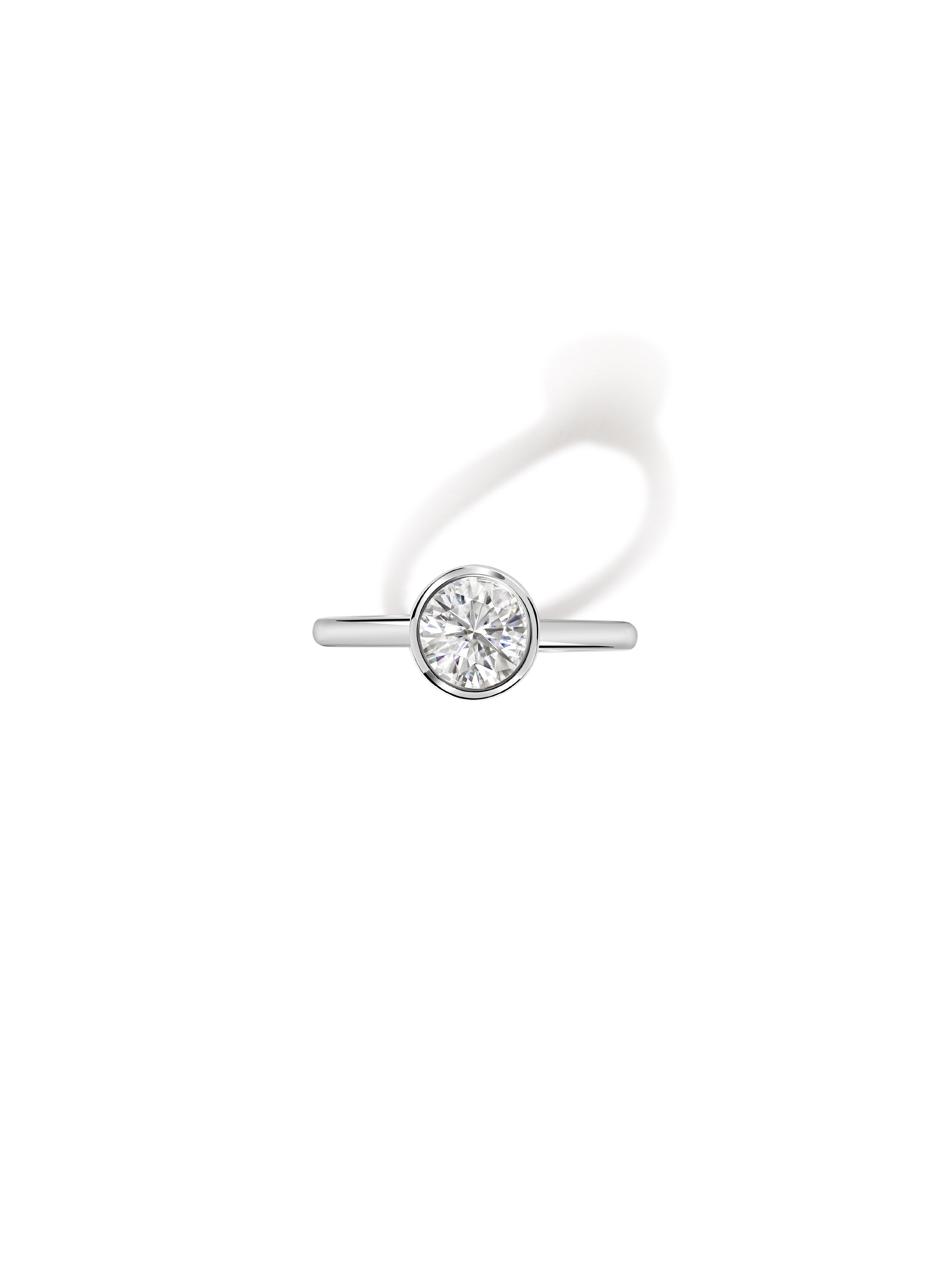 Picot Diamond Ring