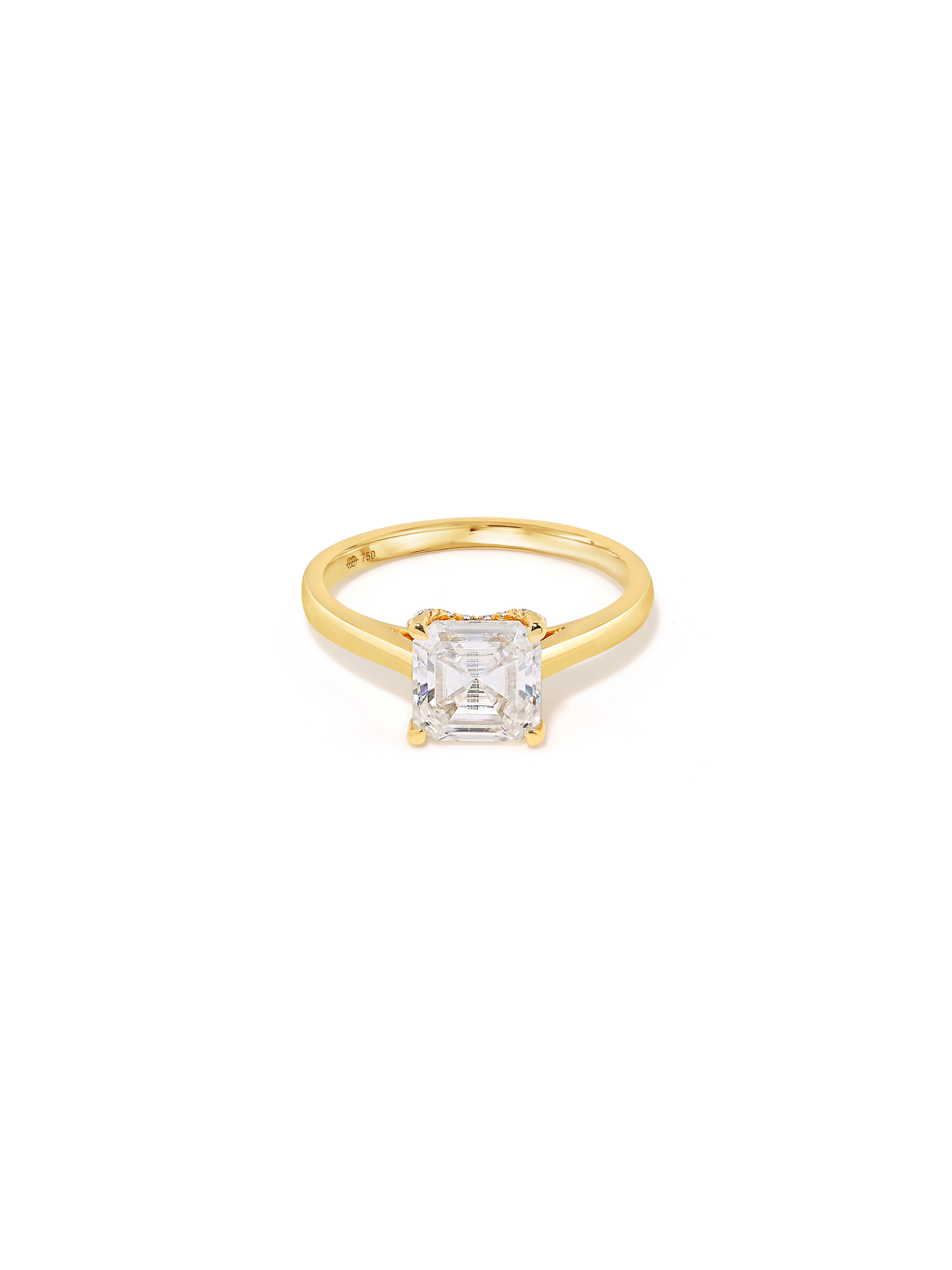 Spectre Asscher Diamond Ring