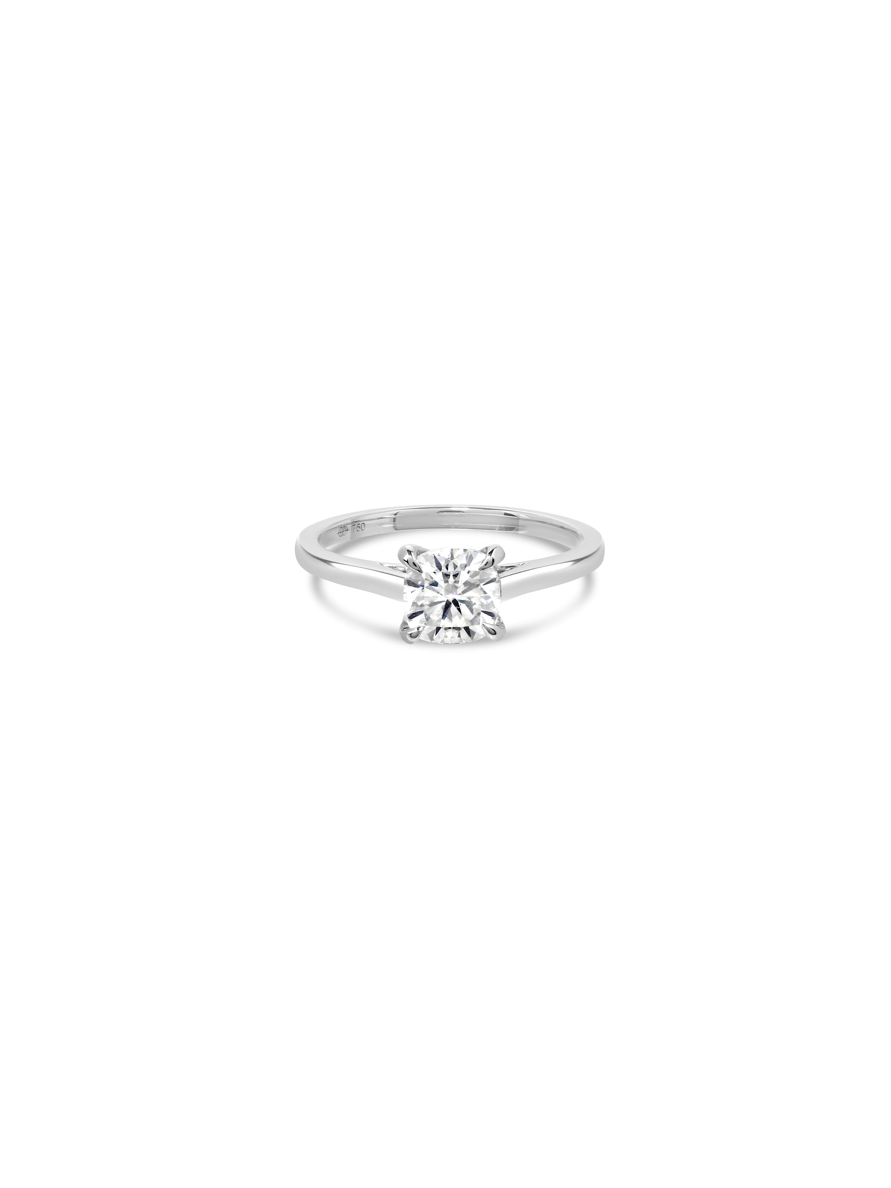 Spectre Pavé Cushion Diamond Ring