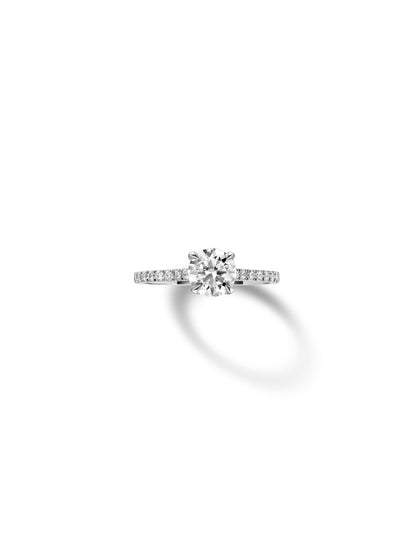 Spectre Pavé Round Diamond Ring