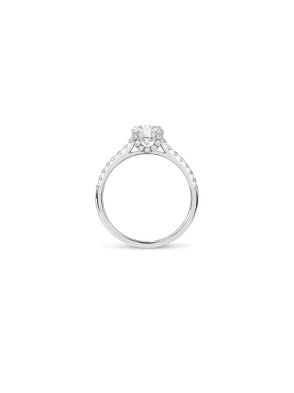 Spectre Pavé Round Diamond Ring