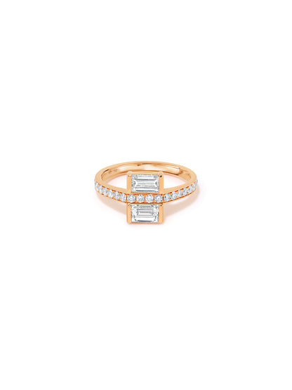 Equinox Baguette Diamond Ring