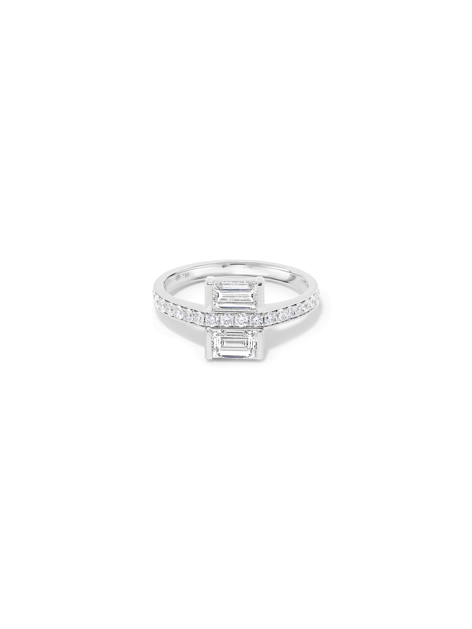 Equinox Baguette Diamond Ring