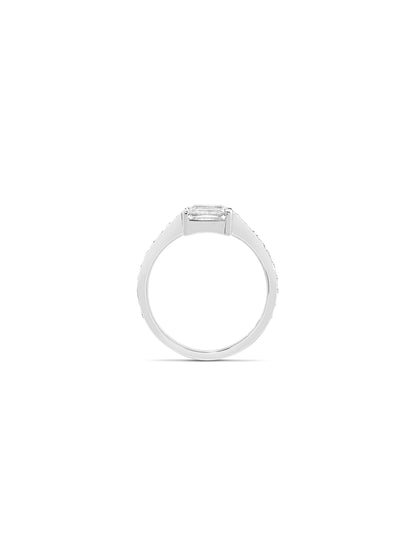 Equinox Baguette Diamond Ring