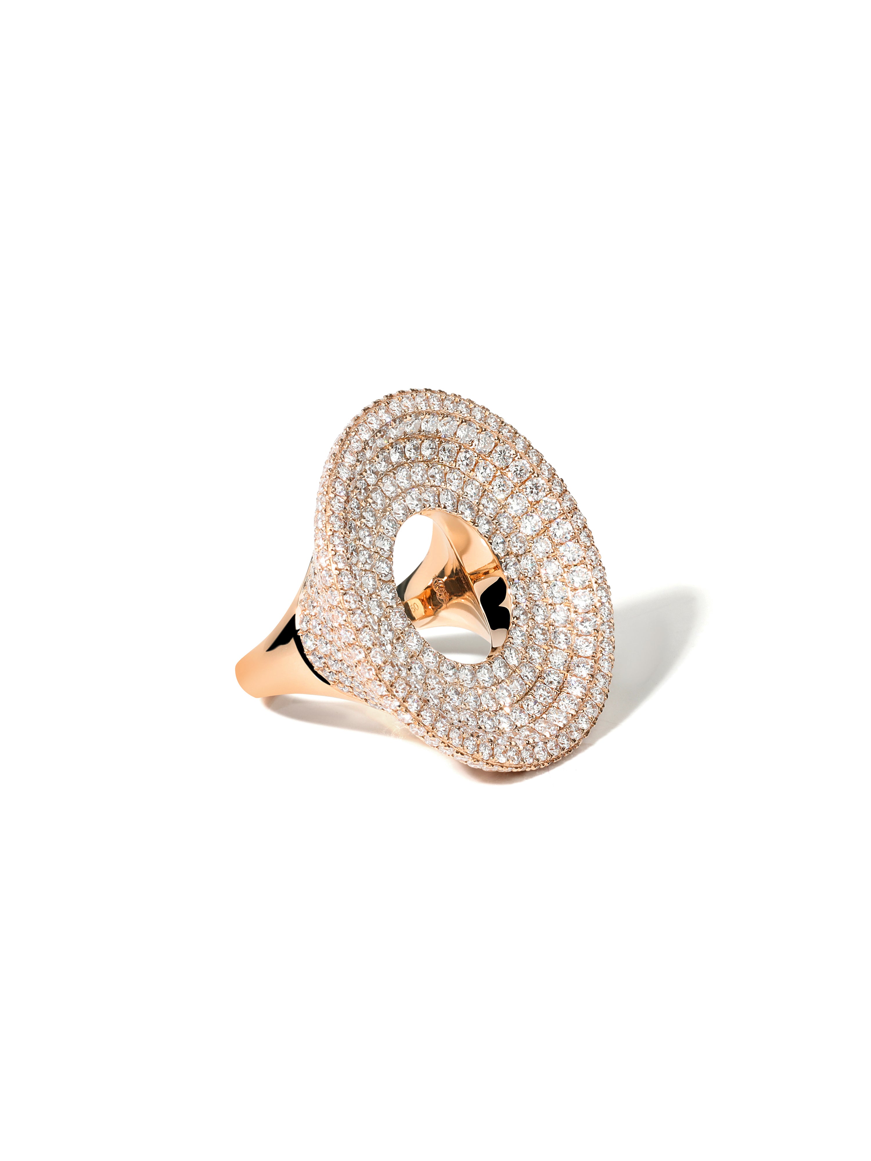 Drew Pavé Drape Ring