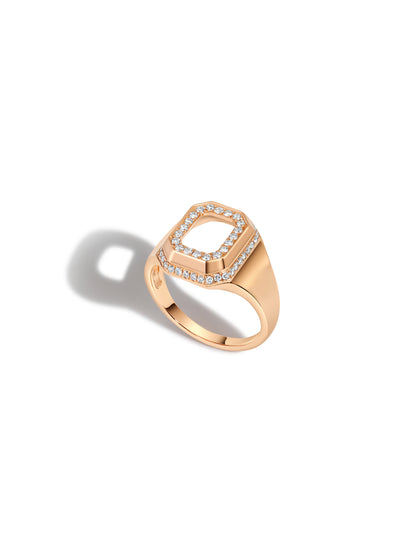 Spade Signet Ring