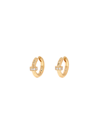 Idris Warisan Minor Hoop Earrings