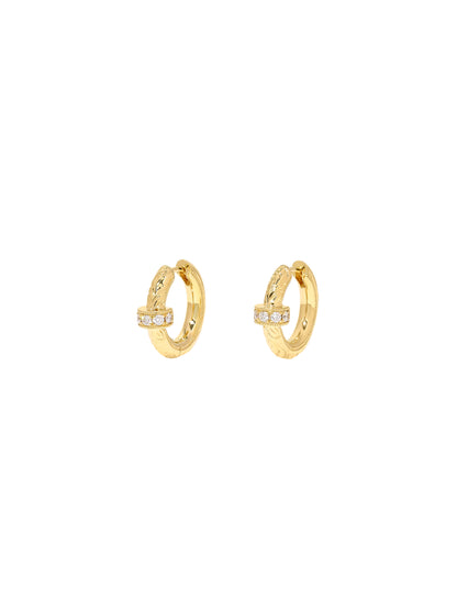 Idris Warisan Minor Hoop Earrings