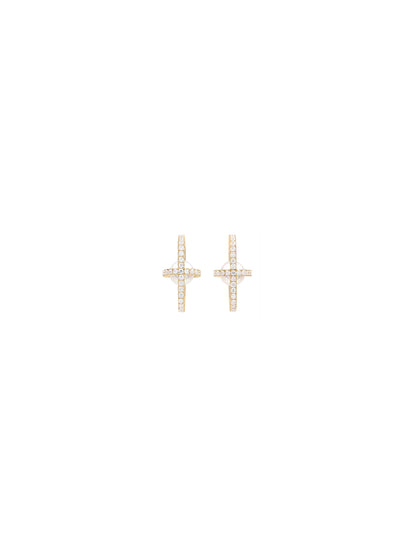 Allegory Pavé Pearl Stud Earrings