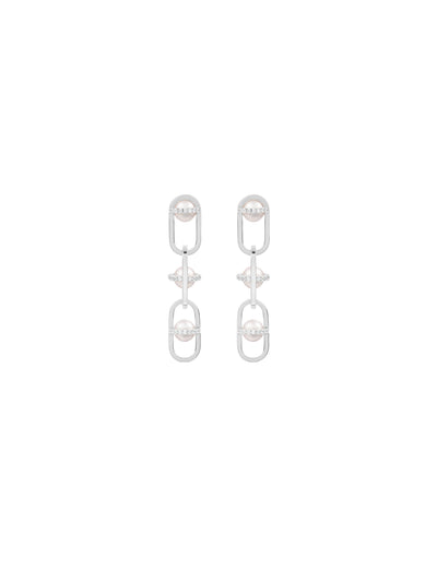 Allegory Pavé Pearl Earrings