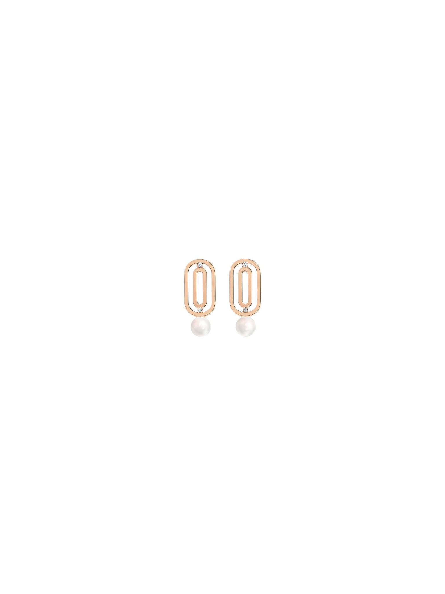 Anagram Pearl Earrings