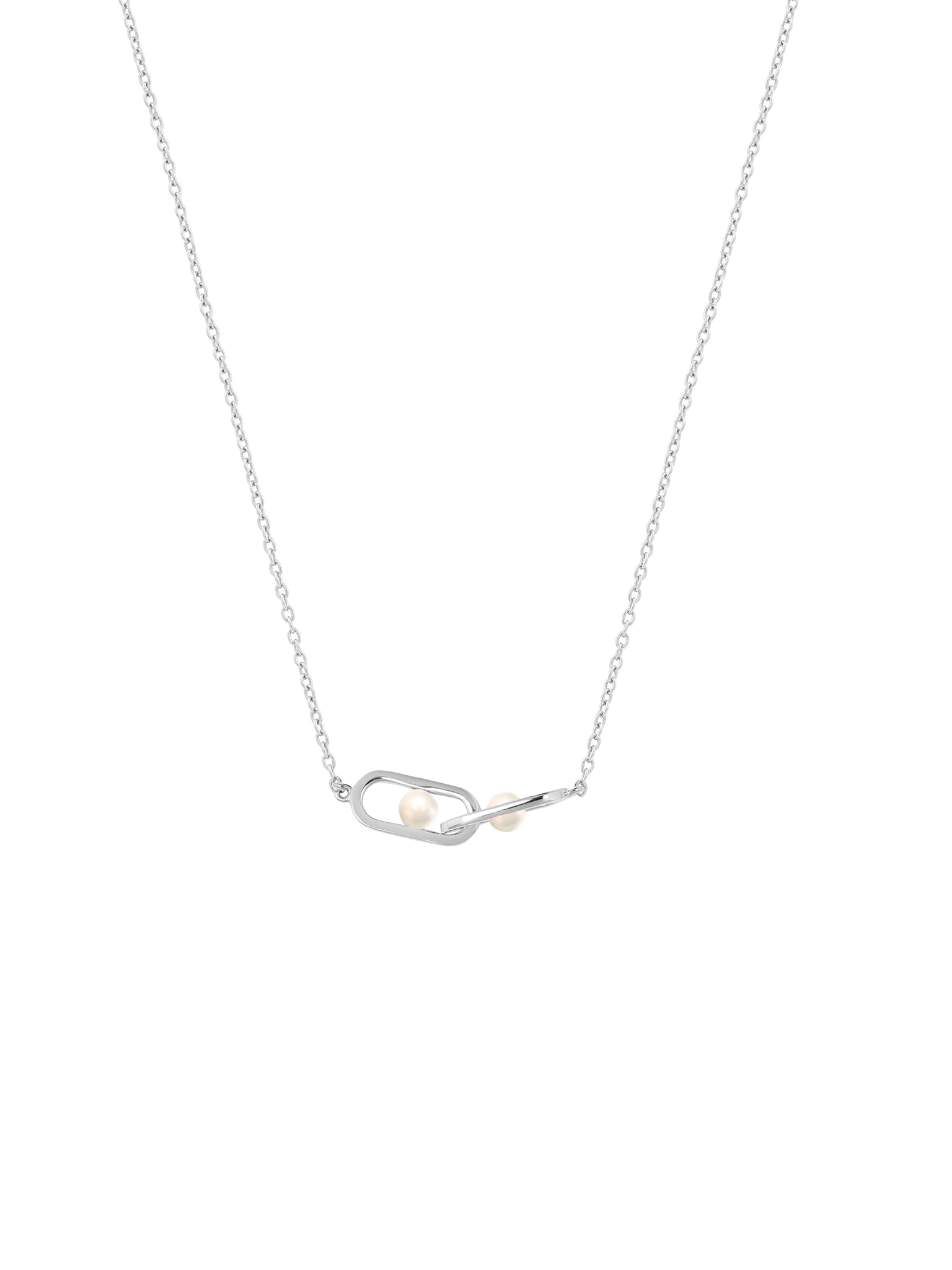 Inversion Pearl Necklace